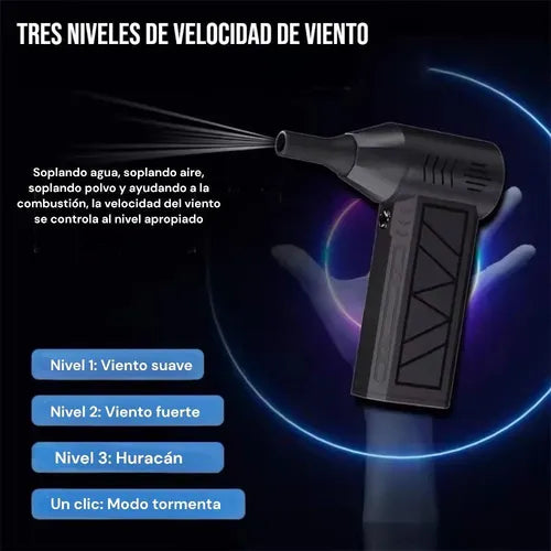 SOPLADOR TURBO JET INALAMBRICO MULTIUSO