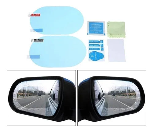 STICKER REPLENTE DE AGUA PARA ESPEJO RETROVISOR 🌧️🚗