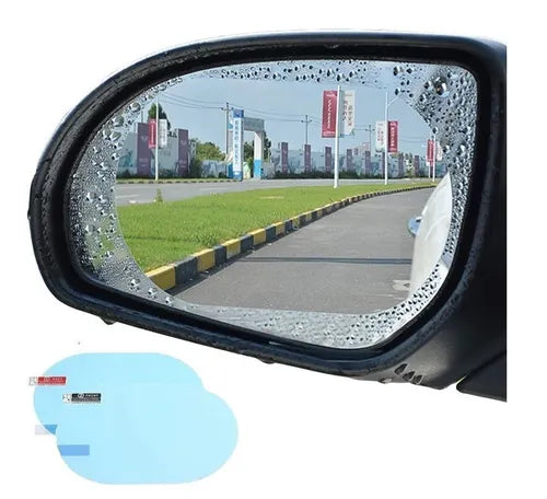 STICKER REPLENTE DE AGUA PARA ESPEJO RETROVISOR 🌧️🚗